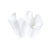 IPLEX – Vaso Drappeggiato a Mano Bianco