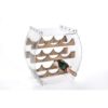 IPLEX – Bacchus Cantina da Terra in plexiglass PMMA con ripiani in legno - immagine 2