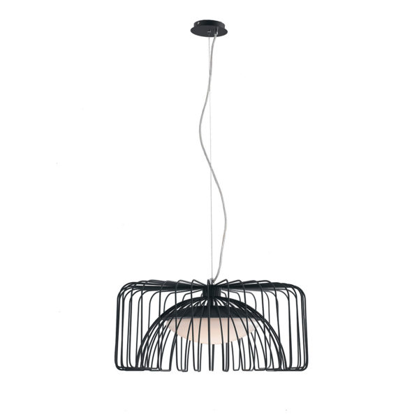 LUCE E DESIGN- LED/COUGAR/NERO