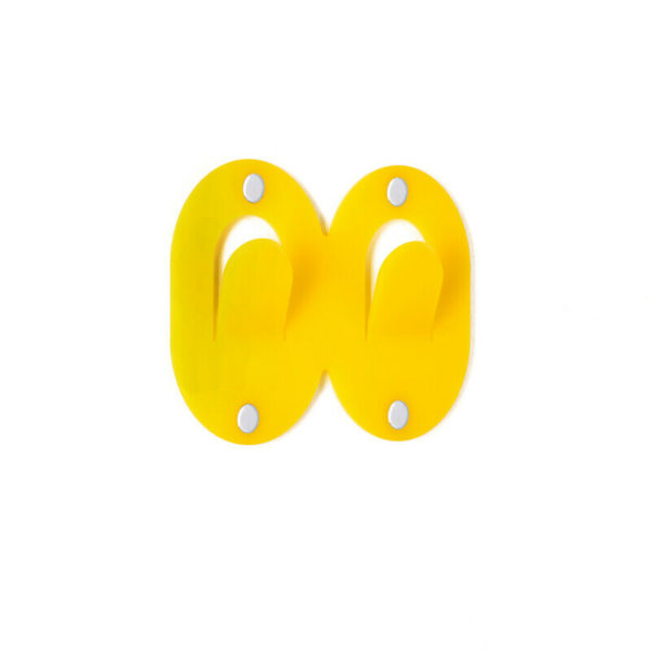 IPLEX – Appendino Clips doppio in plexiglass - immagine 2