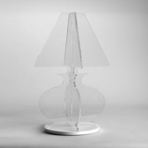 IPLEX - ESA Lampada in Plexiglass con Luce LED